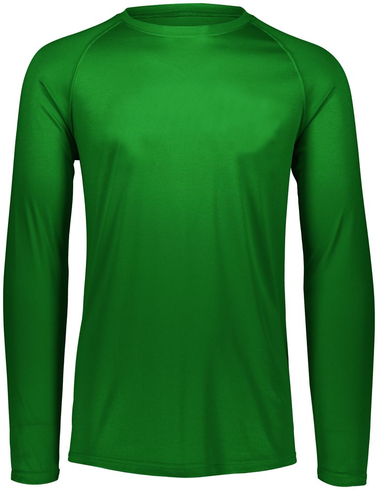 green long sleeve dri fit shirt
