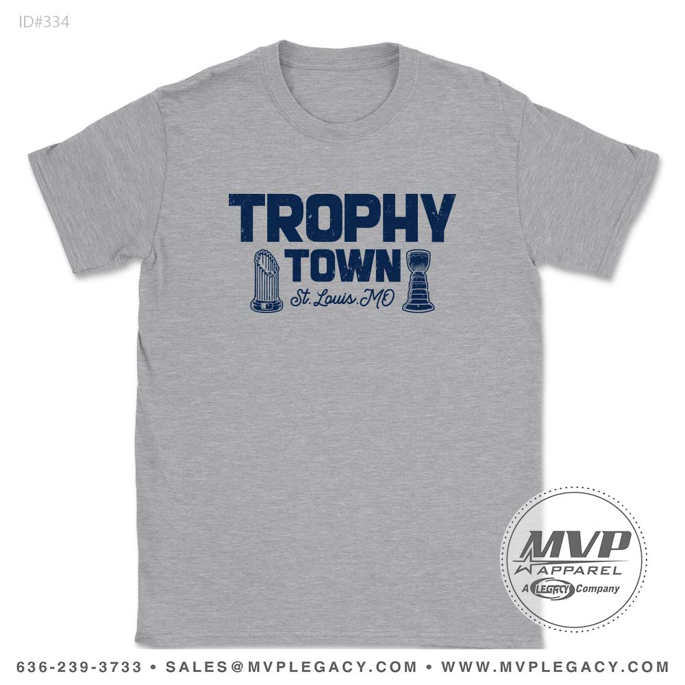 STL Trophy Town Tee | Screen Printing | Embroidery Services, Custom T ...