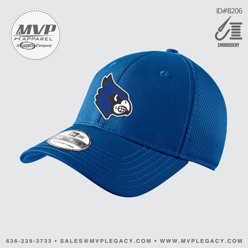 Blue Jay Fitted Stretch Mesh Cap